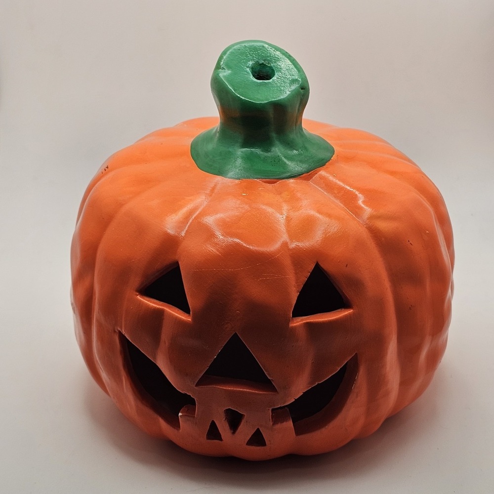 Vintage Jack-O-Lantern Ceramic Collectible Halloween Pumpkin Decor